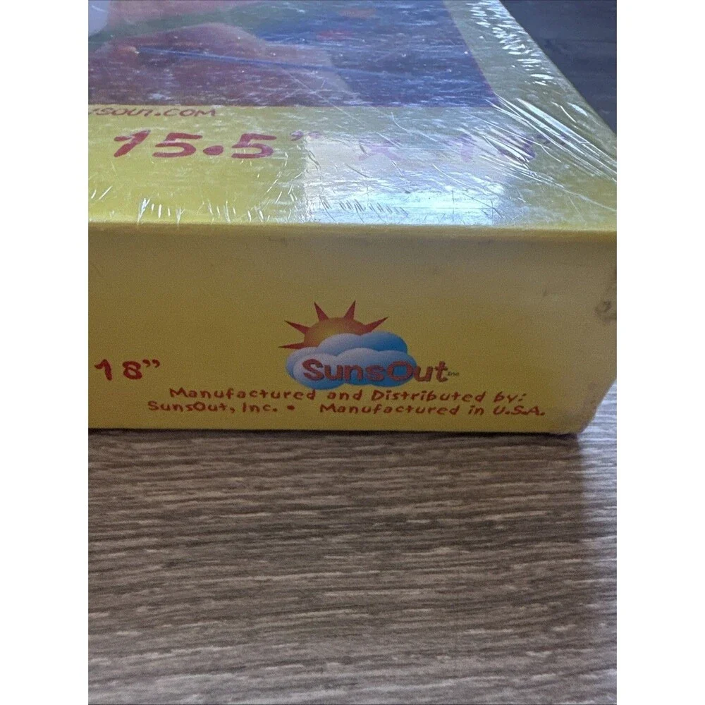 NIB 550-Pc. SunsOut by Susan von Borstal PUZZLE #62613- 15.5x18 Sealed